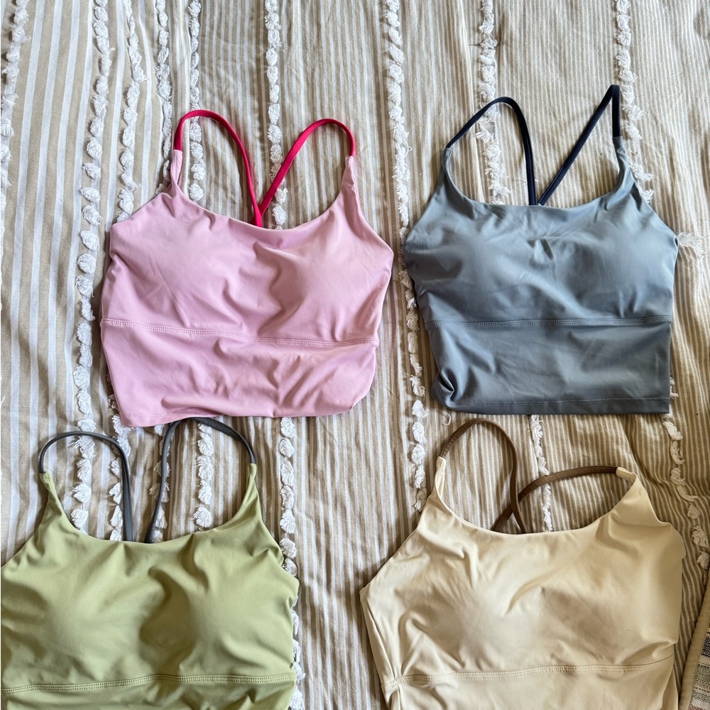 Everyday Soft-Cup Bralette — Pink, Gray, Sage, Cream
